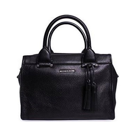 Geneva Large Satchel - Black - 30F6STXS3L-001