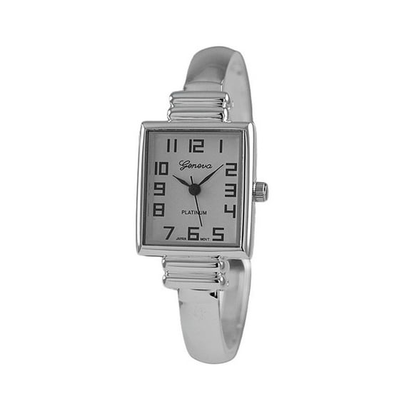 Geneva Platinum Women's Cuff Watch
