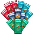thumbnail image 1 of Geneve Premium Real Swiss Chocolate Bars 3.5oz 12 Bar Variety Pack- Milk Chocolate, Milk Chocolate with Hazelnuts, Milk Chocolate with Praline, Dark Chocolate with Praline, 1 of 2