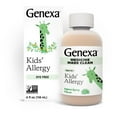 thumbnail image 1 of Genexa Kids Allergy Medicine | Clean Allergy Relief for Children | Treats Runny Nose, Sneezing & Itching | Vegan & Non-GMO | 12.5mg Diphenhydramine HCl 4 fl oz | Organic Agave Syrup Flavor | Ages 6+, 1 of 9