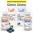 thumbnail interactive-video image 1 of Genexa Kids' Day & Night Cough Combo Pack, Kids 6+, Blueberry Flavor, 4 fl oz, 1 of 11