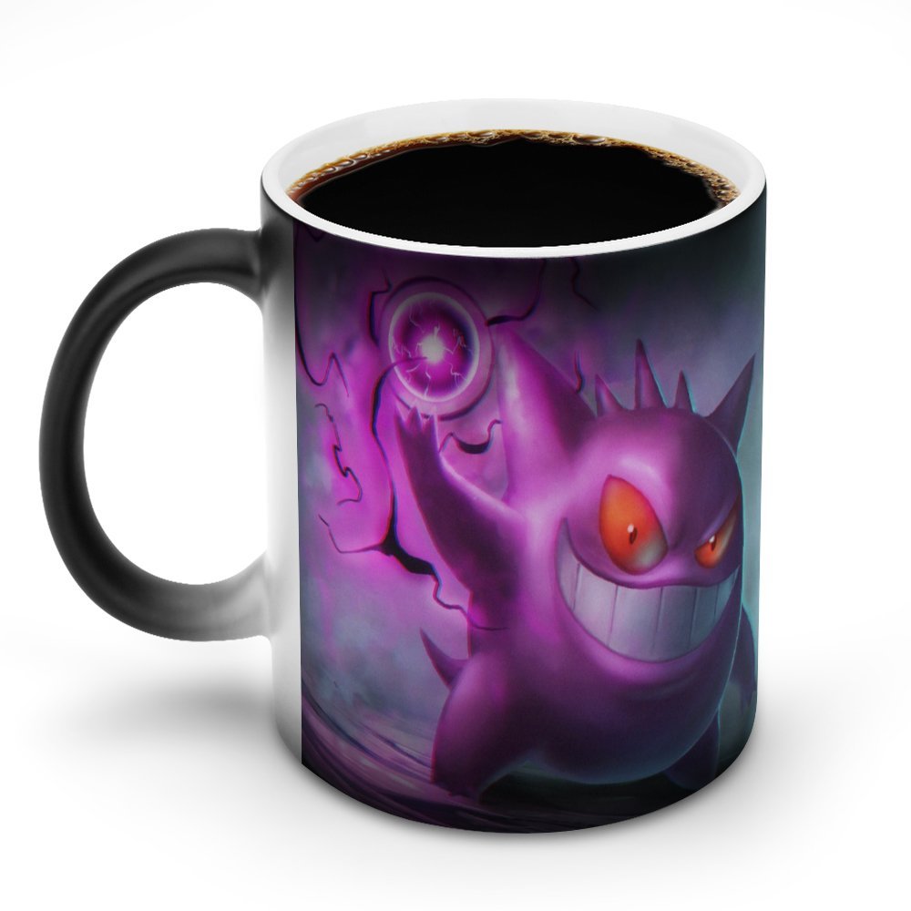 Gengar Ceramic Coffee Cups & Mugs for Mens/Womens/Boys/Girls Kitchen