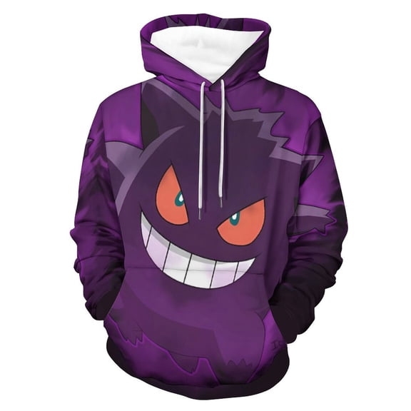 Gengar Hoodie Unisex 3d Novelty Hoodies Graphic Hoodies Pullover Sweatshirts For Men Women Teen L