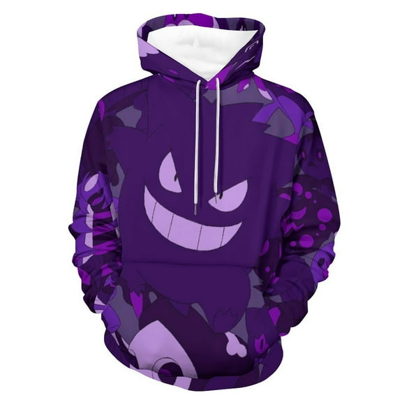 Gengar Hoodie Unisex 3d Novelty Hoodies Graphic Hoodies Pullover Sweatshirts For Men Women Teen M