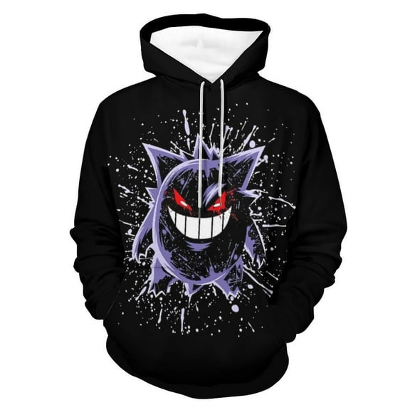 Gengar Hoodie Unisex 3d Novelty Hoodies Graphic Hoodies Pullover Sweatshirts For Men Women Teen S
