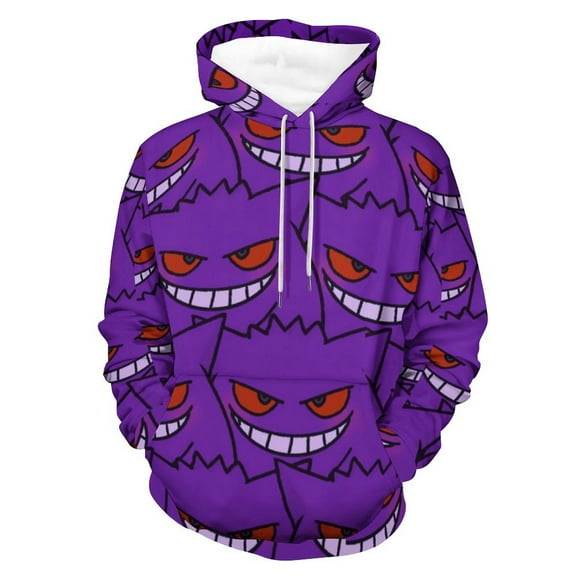 Gengar Hoodie Unisex 3d Novelty Hoodies Graphic Hoodies Pullover Sweatshirts For Men Women Teen S