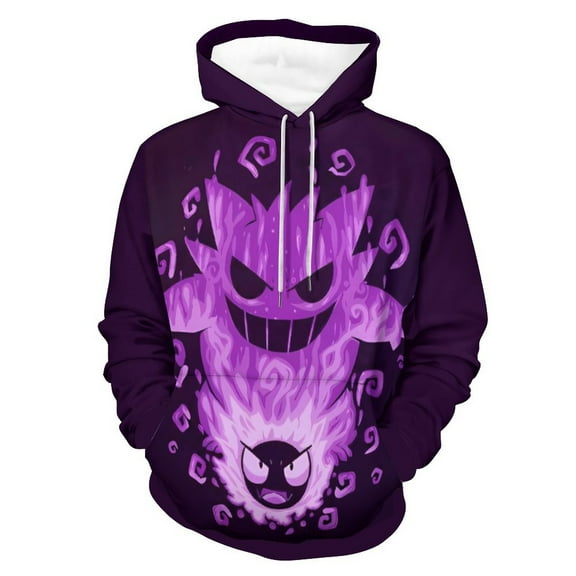 Gengar Hoodie Unisex 3d Novelty Hoodies Graphic Hoodies Pullover Sweatshirts For Men Women Teen S
