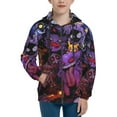 thumbnail image 1 of Gengar Teens Boys Girls Zip Up Hoodies 3d Print Long Sleeve Hooded Sweatshirt Jacket With Pocket Small, 1 of 8