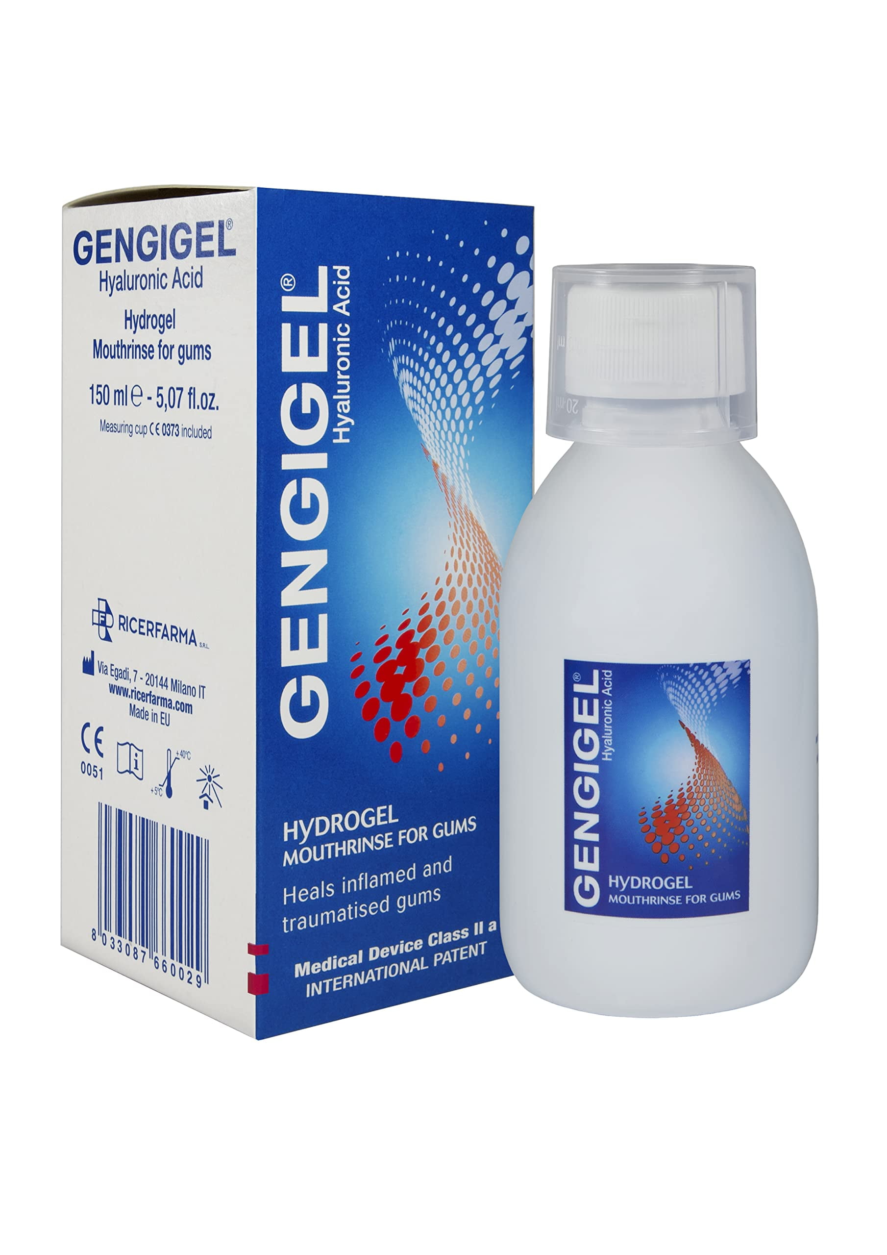 Gengigel Hyaluronic Acid Mouthrinse SR25 150ml