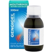 Gengigel Mouthrinse 300ml, Hyaluronic Acid Mouth Ulcer Treatment