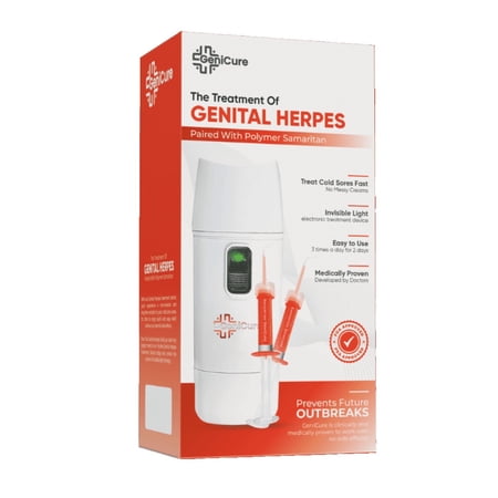 GeniCure Genital Herpes Relief Device – Fast, Drug-Free Outbreak Care System