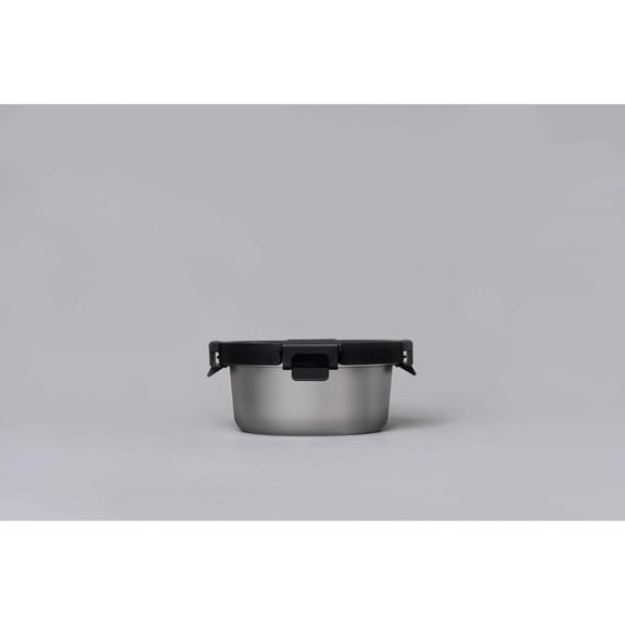 Genicook Microwave-Safe Stainless Steel Container (Round) (24 or 51 Ounces)