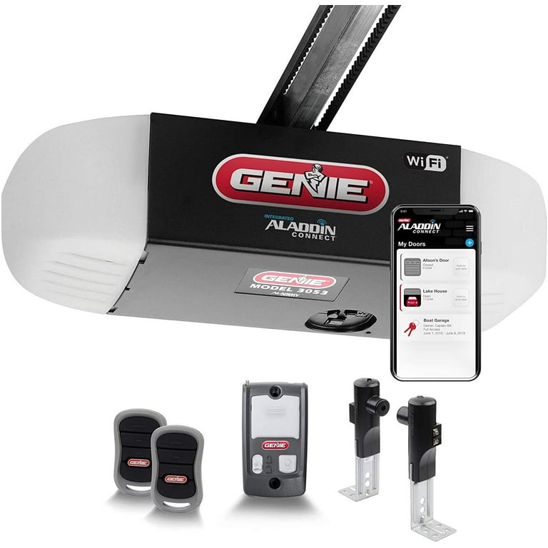Genie 1/2 HPC 3053-TV QuietLift Connect smart garage door