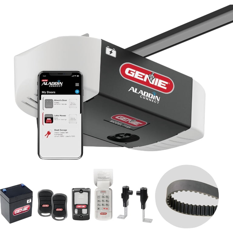 Genie 1/2 HPC 3053-TV QuietLift Connect smart garage door opener