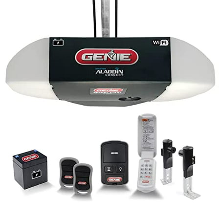 Genie - LED Connect Garage Door Opener - Black