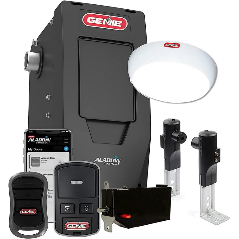 Genie 6172H-O Smart Garage Door Opener with Aladdin Connect, Wall