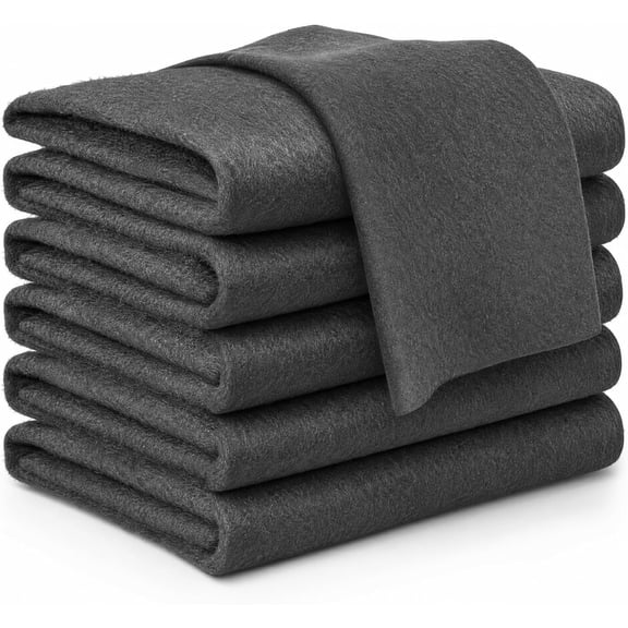 Genie Cloth Magic Cloth, Thickened Microfiber Cleaning Cloth Reusable Streak Free Towel for Glass Kitchen Appliances Stainless Steel Windows Home Cleaning (5PCS, 8x12 in)