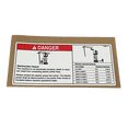 thumbnail image 1 of Genie Decal, Danger Elec Hazard, Gs 114385GT, 1 of 3