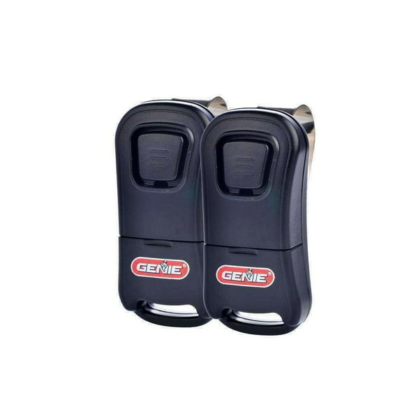 Genie G1T-BX Intellicode 1 Button Mini KeyChain Remote 38501R GIT1 GT912 GIT-2 (2 PACK)