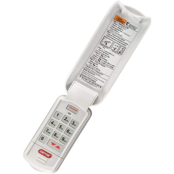 Genie Garage Door Opener Wireless Keyless Keypad - Safe & Secure Access - Compatible with All Genie Intellicode Garage Door Openers - Easy Entry into the Garage With a PIN - Model GK-R - 4 Pack