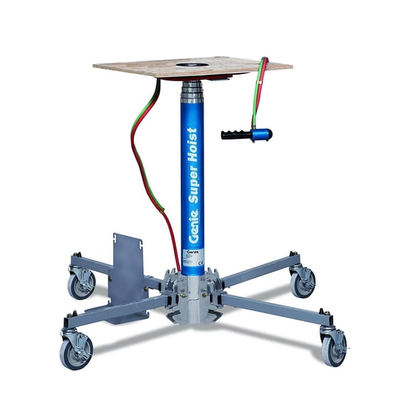 Genie Hoist, GH-3.8, Portable Lift, 300 lbs Load Capacity, Lift Height 12' (CO2 Tank and Platform Cradle Sold Separately)