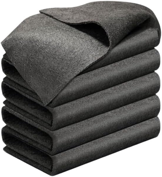 Genie Magic Cleaning Cloth, Thickened Reusable Microfiber Cleaning Cloths, Streak-Free and Lint-Free Cleaning Rags for Windows, Mirrors, Kitchen, Glass and Car