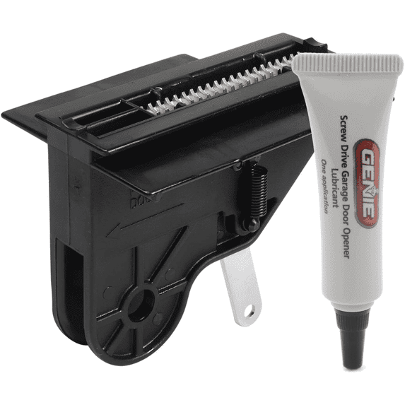Genie Screw Drive Carriage Assembly 36179R.S with Lubricant Bundle – OEM Garage Door Opener Replacement Part for Screw Drive Models (1993-2011)