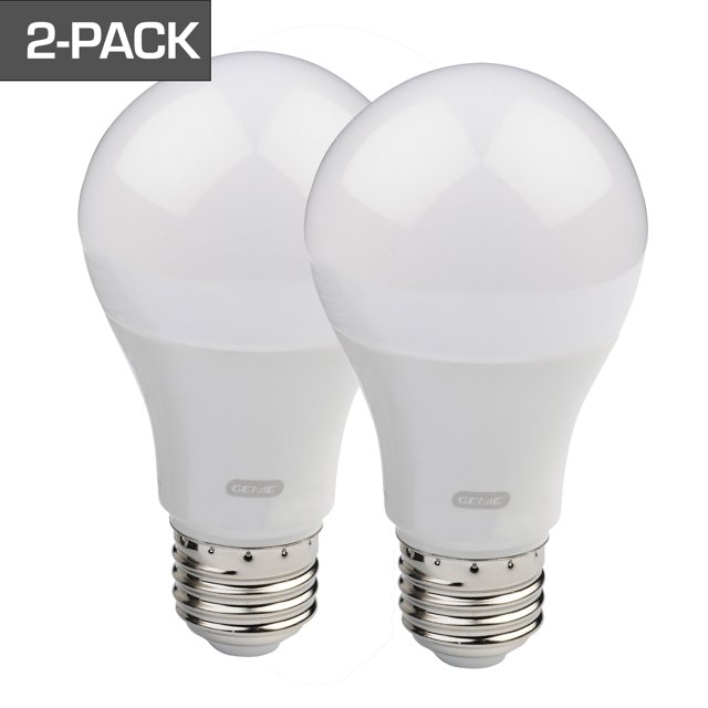 Genie Universal LED Garage Door Opener Light Bulb, 2Pack, Vibration