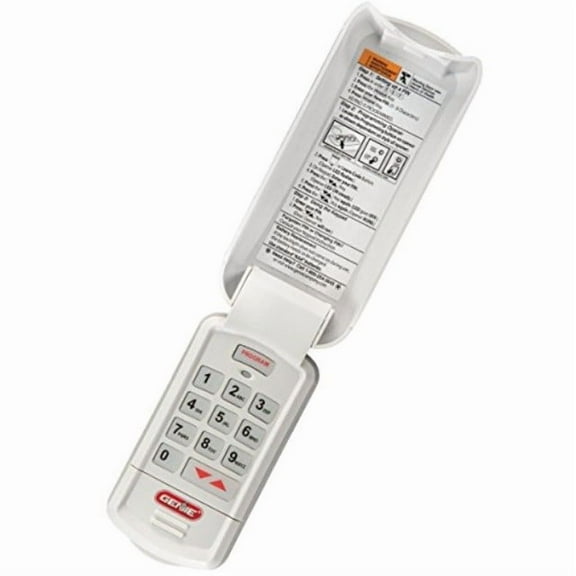 Genie Wireless Keyless Garage Door Opener Keypad GK-R - Intellicode Security Technology - White