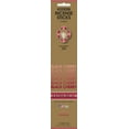 thumbnail image 1 of Genieco Extra Rich Incense Sticks, Black Cherry Fragrance (Red), 20 Count Floral Scent Family, 1 of 7