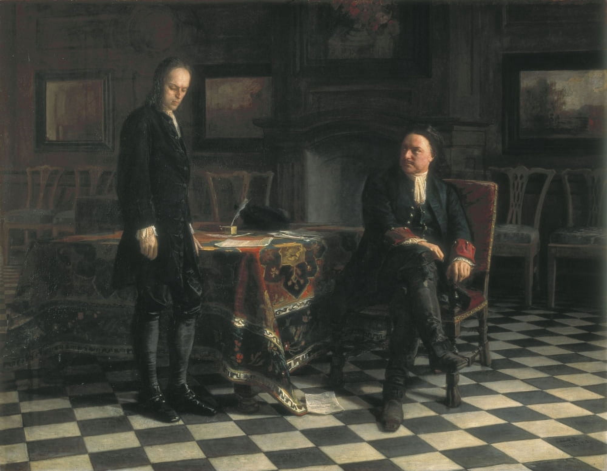 Genikolai Nikolaevich (1831-1894) Canvas Art - (24 x 18)