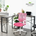 thumbnail image 1 of Geniqua Corp Task Chair with Swivel & Adjustable Height, 250 lb. Capacity, Pink, 1 of 8