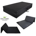 thumbnail image 1 of Geniqua Gymnastics Mat Folding Fitness Yoga Stretch Workout Tumbling Pad Black, 1 of 8