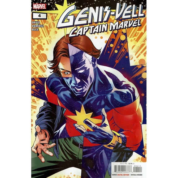 Genis-Vell: Captain Marvel #4 VF ; Marvel Comic Book
