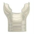 thumbnail image 1 of Genisis Angled Snorkel Mouthpiece Clear Silicone, 1 of 1