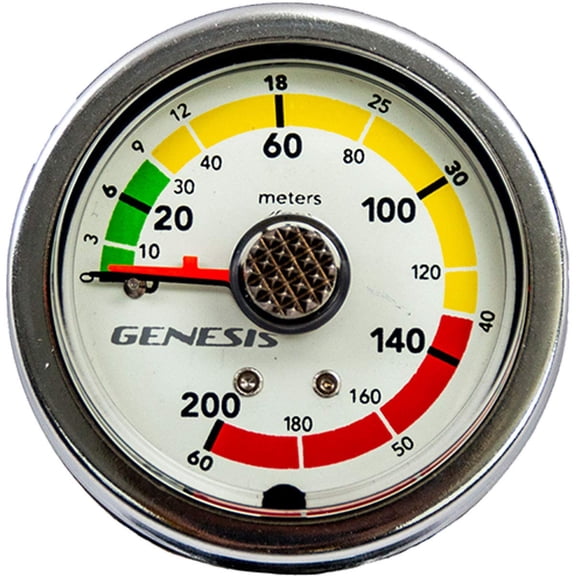 Genisis Depth Gauge 200FT/60M