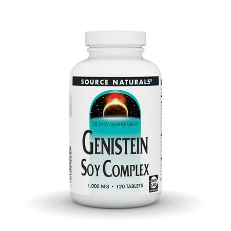 Genistein Soy Complex, 1,000 mg, 120 Tablets, Source Naturals