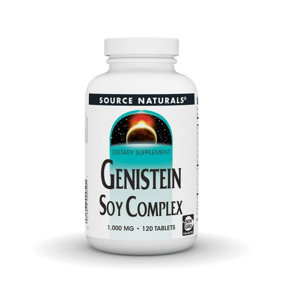 Genistein Soy Complex, 1,000 mg, 120 Tablets, Source Naturals