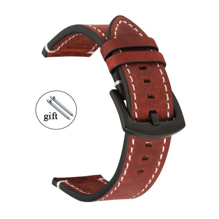 Geniune High-end retro Calf Leather Watchbands 18/19mm 20mm 21mm