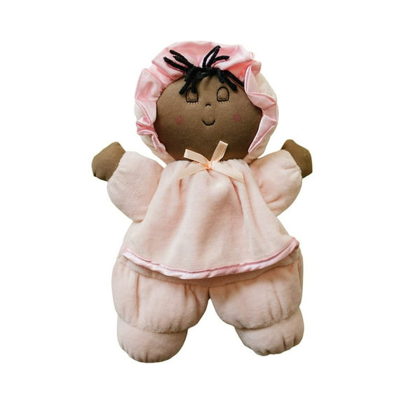 Genius Babies - My First Baby Doll - Black Hair, Brown Skin (10" Tall)