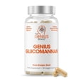 thumbnail image 1 of The Genius Brand Genius Glucomannan - Glucomannan Capsules for Digestive Health, Energy & Satiety Support - Natural Fiber for Stomach Comfort - Non-GMO & Vegan - 180 Veggie Capsules, 1 of 6