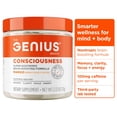 thumbnail image 1 of Genius Consciousness, Super Nootropic Brain Supplement Powder, Mango - Boost Focus, Cognitive Function, Concentration & Memory Booster - Alpha GPC & Lions Mane Mushroom for Neuro Energy & IQ, 1 of 8