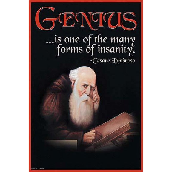 Genius- Fine Art Canvas Print (20" x 30")