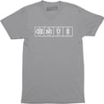 thumbnail image 1 of Genius Nerd Geek Periodic Table Science Maths Physics Men's T-Shirt, 1 of 4