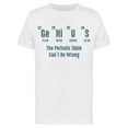 thumbnail image 1 of Genius Periodic Table Men's T-shirt, 1 of 2