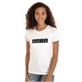 thumbnail image 1 of Genius Periodic Table Science Nerd Womens Slim Fit Graphic Tee Brisco Brands L, 1 of 5
