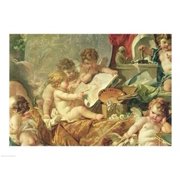 Genius Teaching the Arts 1761 Canvas Art - Francois Boucher 36 x 24