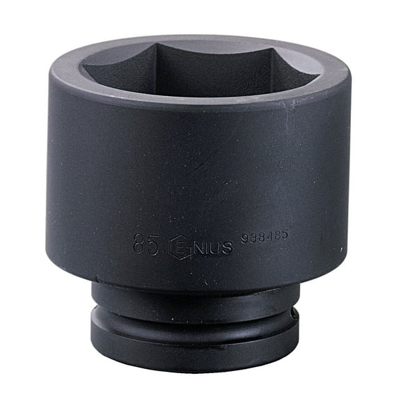Genius Tools 1-1/2" Dr. 110mm Jumbo Impact Socket (CR-Mo) - 938510