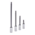 thumbnail image 1 of Genius Tools 1/4" Dr. 1/4" Wobble Hex Bit Socket 70mmL - 208+5316, 1 of 1