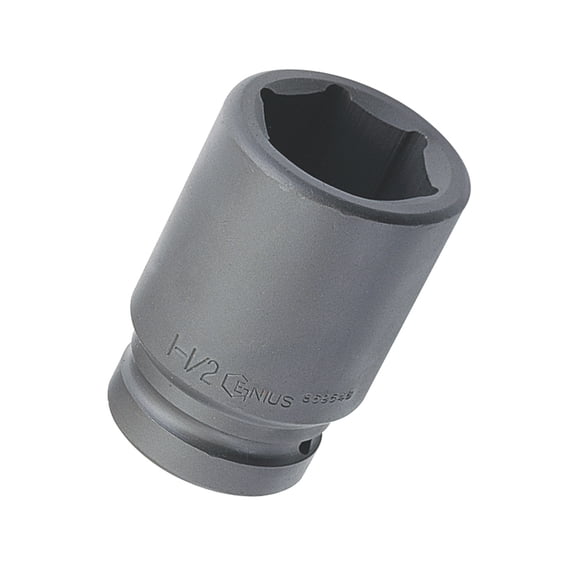 Genius Tools 1" Dr. 2-1/2" Deep Impact Socket (CR-Mo) - 869580